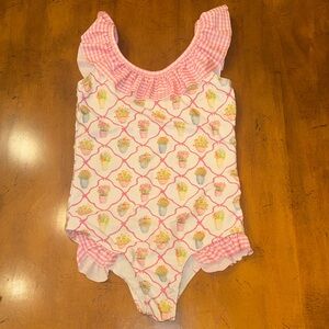 Sal & Pimenta Pink Herbarium Swimsuit - size 12 price is firm